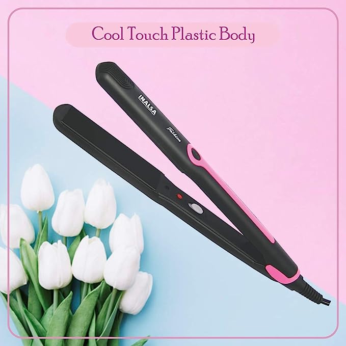 Inalsa Hair Straightener Fashion (Black/Pink) Inalsa Hair Straightener Fashion (Black/Pink)